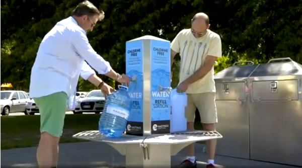 Havelock North Chlorine Free water stations. 