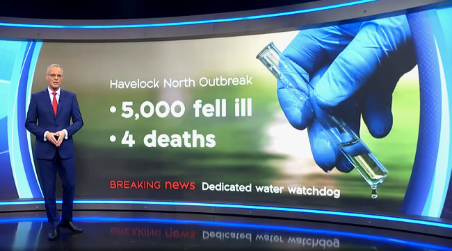 1 News FUD: Government to create dedicated watchdog to regulate water quality. 