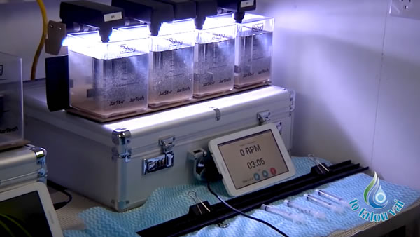 Polyaluminum chloride jar tests: To Tatou Vai 