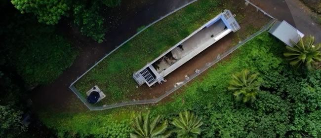 Ngatoe Water Treatment Facility, Rarotonga. 